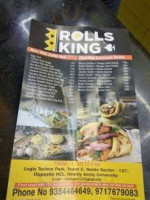 King Rolls menu