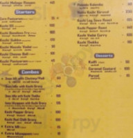Kozhi Idli menu