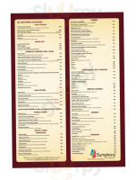 Symphony menu