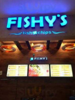 Fishy's Fish Chips inside