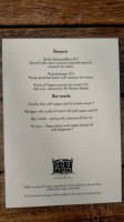 Careys Bay Historic menu