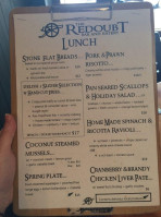 The Redoubt And Eatery menu