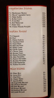 Noori India menu