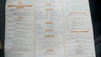 Namaskar menu
