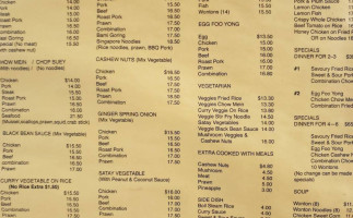 Pahurehure Takeaways menu