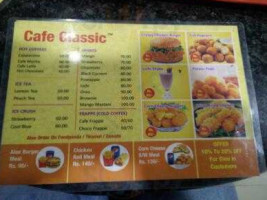 Cafe Classic menu