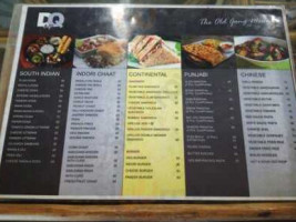 Dq Cafe menu