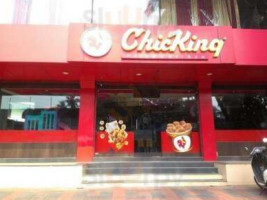 Chicking outside