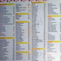 Haveli menu