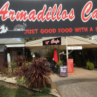 Armadillos Cafe outside