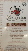 Malaysian Dining Delights inside