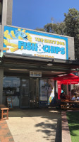The Salty Dog Fish & Chippery outside