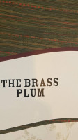 The Brass Plum menu