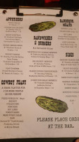 Sneaky Pickle menu
