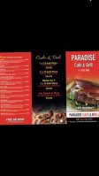 Paradise Cafe And Grill food