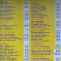 Abhilasha Fast Food Centre menu
