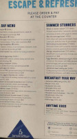 Jamaica Blue Stockland Shellharbour menu