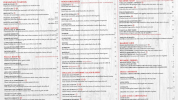 Sorrento Wood Fired menu