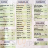 Tanang Naga menu