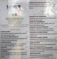 Luigiscbr menu
