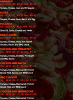 Bernies Pizza And Pasta Bundoora North menu