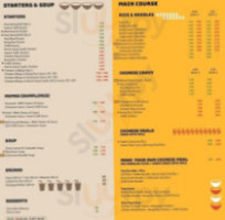 Moti Mahal Express menu