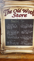 The Old Wool Store Cafe & Restaurant menu