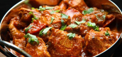 Sizzling Tandoori Indian food