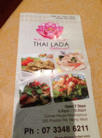 Thai Lada Restaurant food