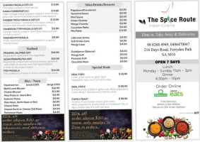 The Spice Route Indian Cuisine inside