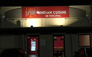 Yogi Indian Cuisine outside