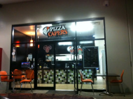 Pizza Capers Temporarily Closed inside