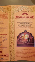 Mughal Palace menu