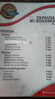 Roadmans Grill And menu