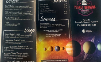 Planet Burgers Exmouth food