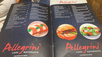 Cafe Pellegrini menu