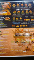 Flame 400 Burger Cafe menu