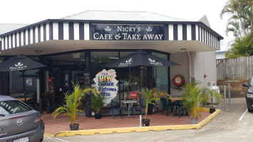 Nicky's Cafe And Takeaway outside