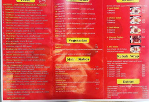Elizabeth Pizza Kebab House menu