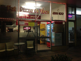 Fat Pizza And Yiros inside