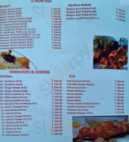 Shiraj Golden menu