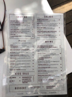 The London Paddington menu