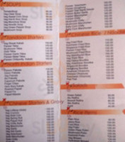 Punjabi Dhaba menu