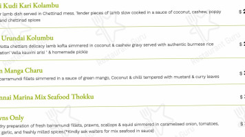Nithik's Kitchen menu