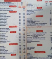 Kissan Vaishno Dhaba menu
