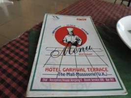 Garhwal Terrace menu