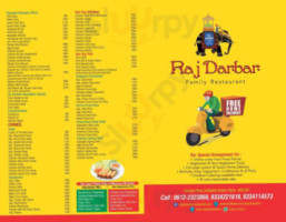 Raj Darbar menu