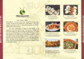 Pind Balluchi menu