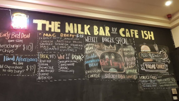 The Milk By Cafeish menu