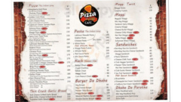 Pizza Da Dhaba Cafe menu